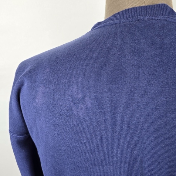 Old Vintage Michigan Wolverines  90s College Crewneck Sweatshirt XL - Picture 9 of 10